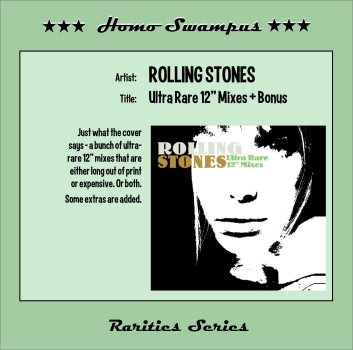 Rolling Stones – Ultra Rare 12“ Mixes